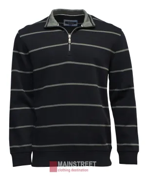 Back Bay French Rib Stripe Fleece