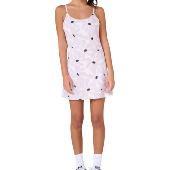 Bad Birdie Core Performance Dress NWT size XL Pourin’ Purple Floral Golf Tennis