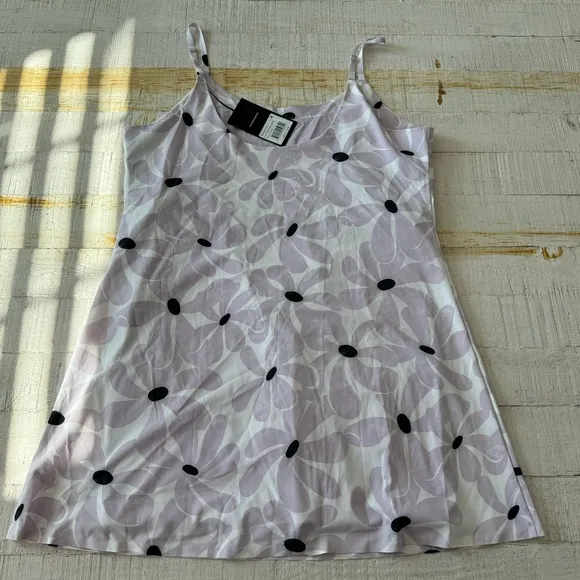Bad Birdie Core Performance Dress NWT size XL Pourin’ Purple Floral Golf Tennis
