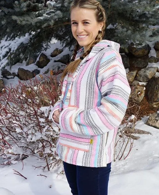 Baja Hoodie - Cotton Candy