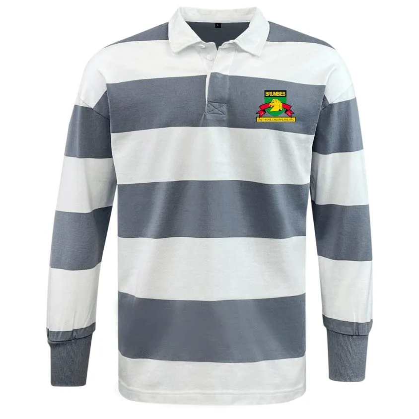 Baltimore Chesapeake Classic Long Sleeve Hooped Rugby Jersey
