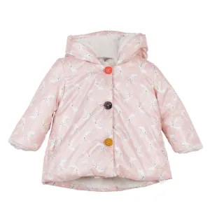 Bambi Pink Hooded Coat