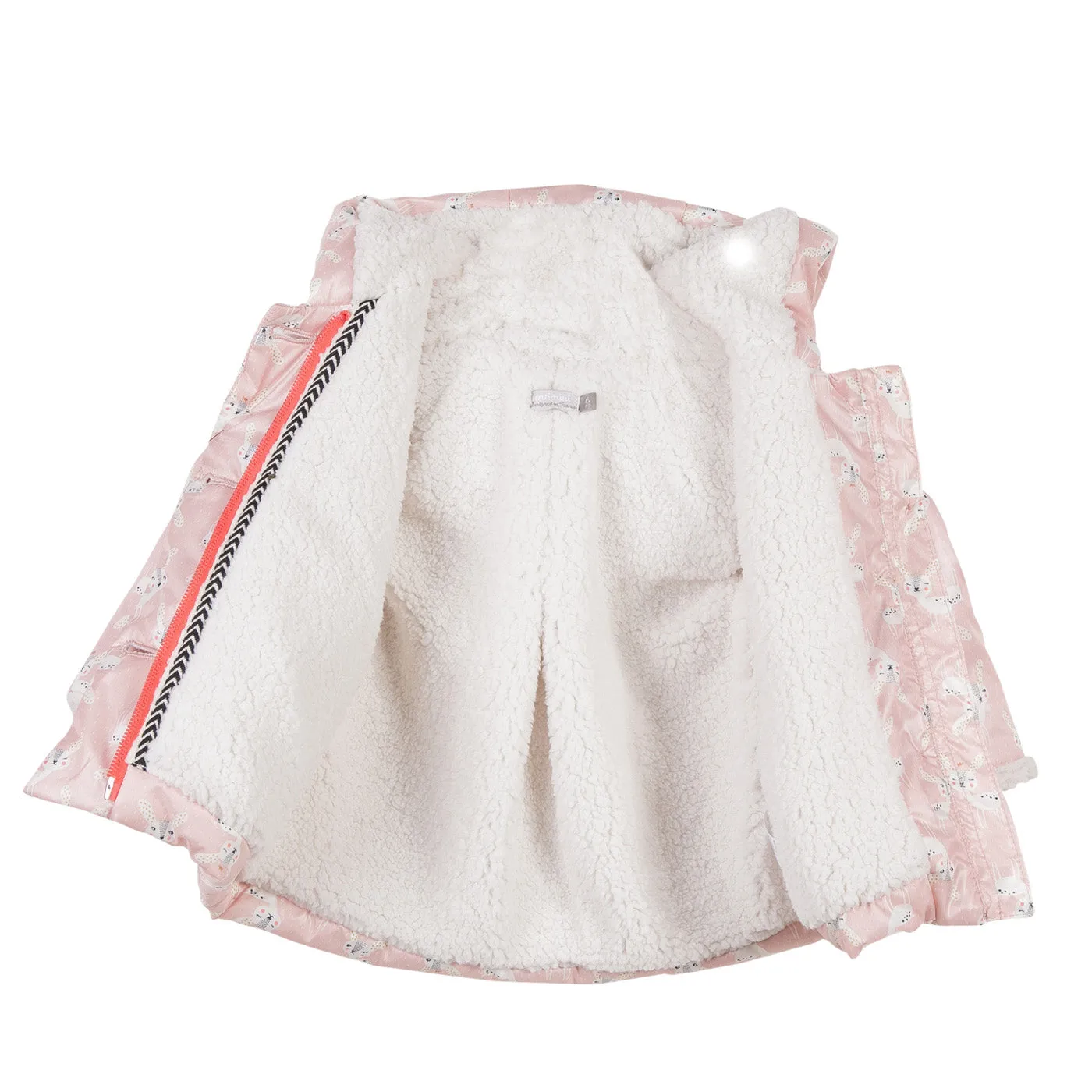 Bambi Pink Hooded Coat