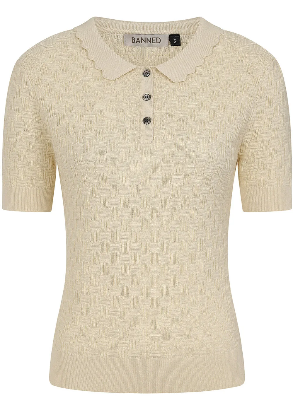 Banned Olivia 50's Top Cream