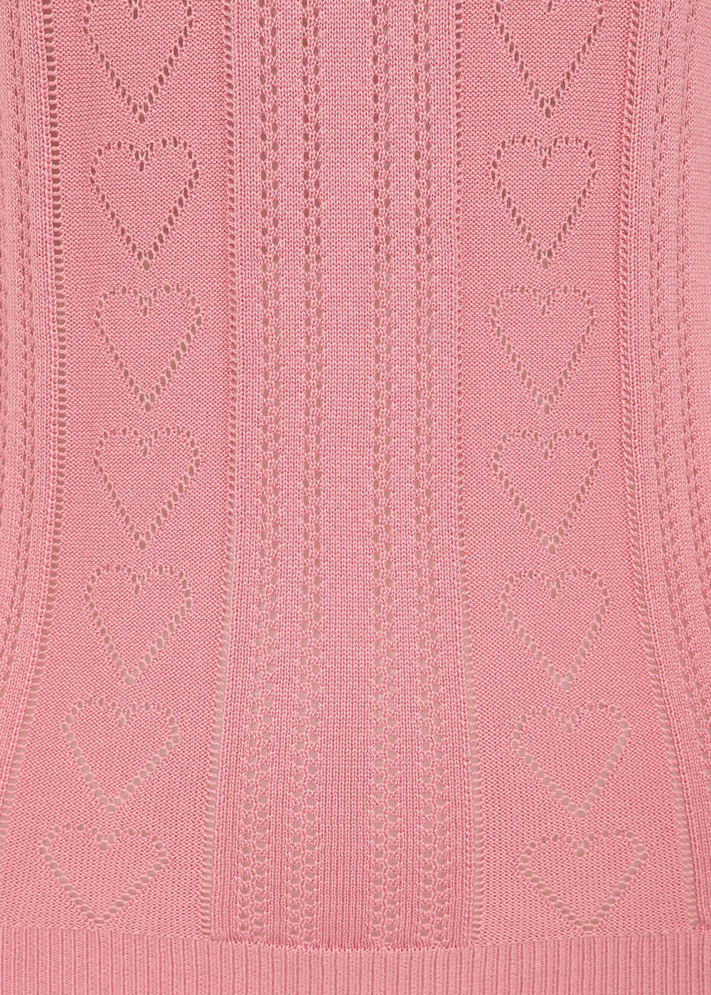 Banned Ruby Heart Jumper Blush Pink