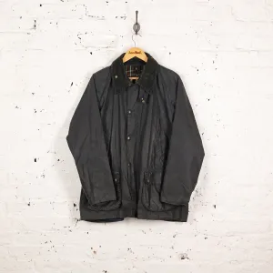Barbour Bedale Wax Jacket - Blue - L