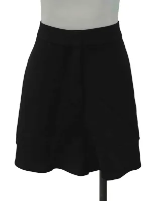 Basic Black Flare Shorts
