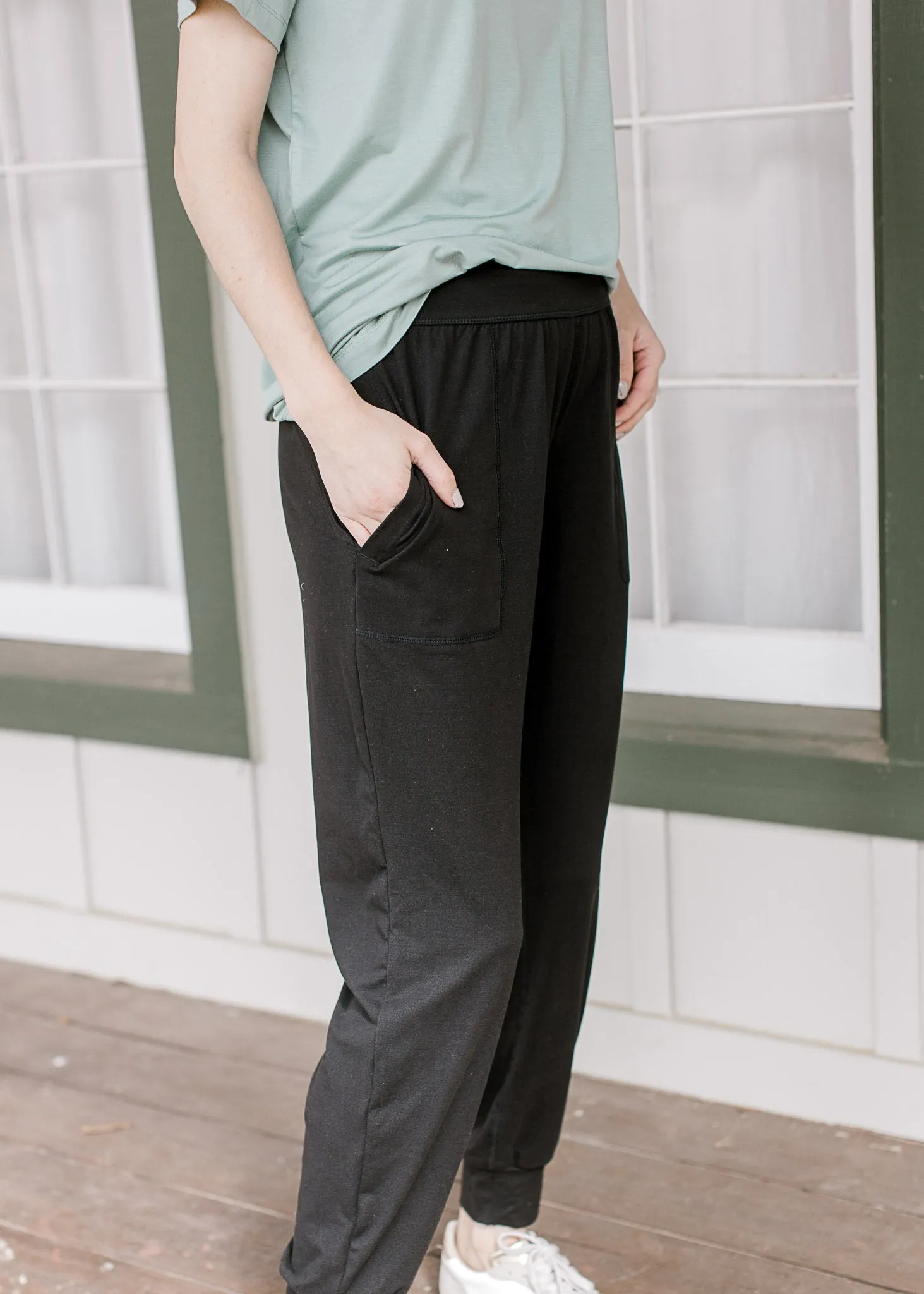 Basic Black Joggers