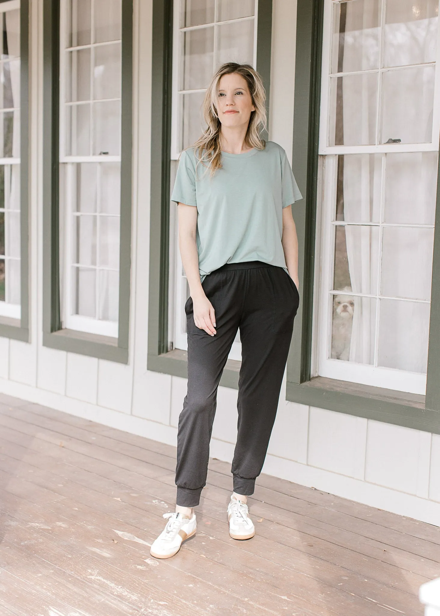 Basic Black Joggers