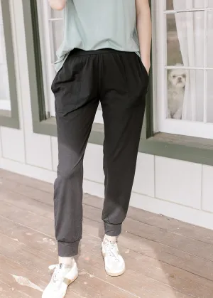 Basic Black Joggers