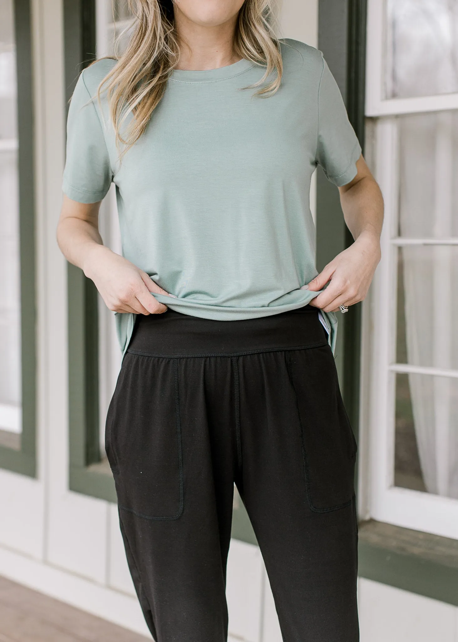 Basic Black Joggers