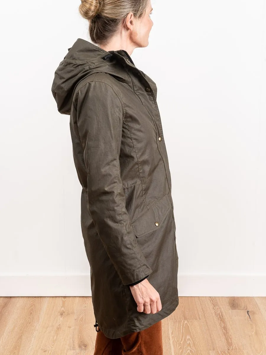 bayford jacket-green smoke