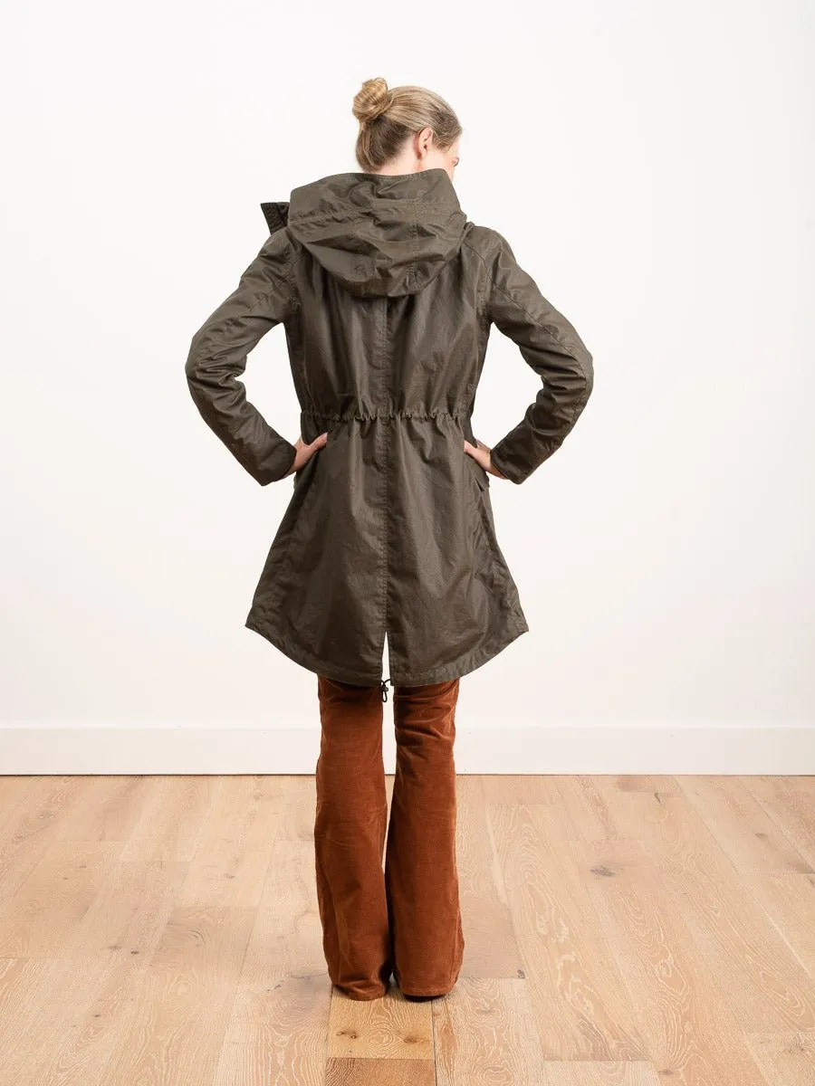 bayford jacket-green smoke