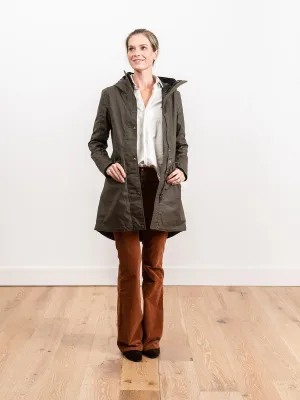 bayford jacket-green smoke