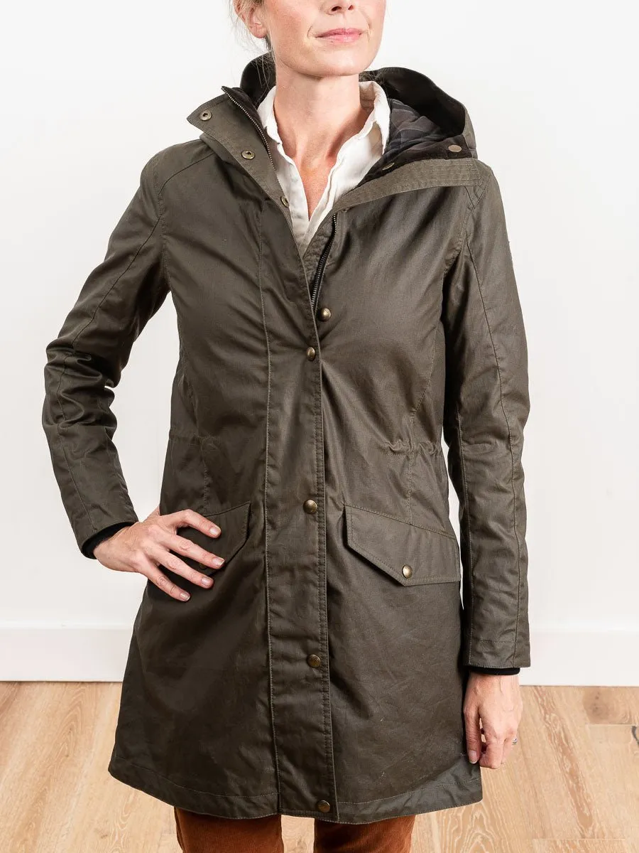 bayford jacket-green smoke