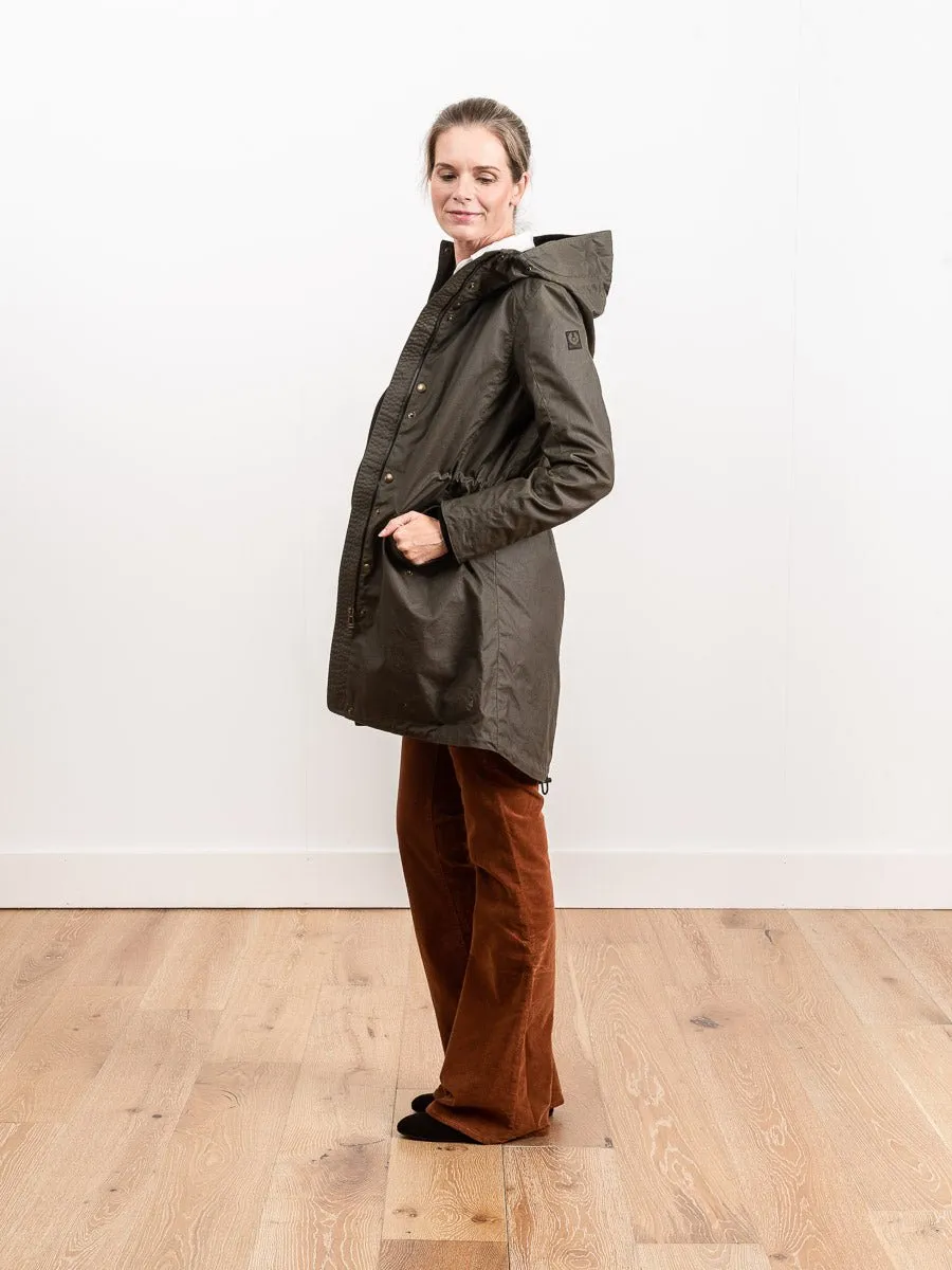 bayford jacket-green smoke