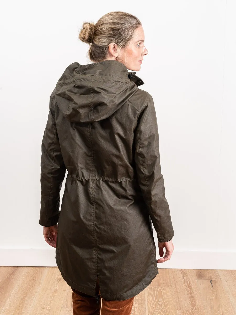 bayford jacket-green smoke