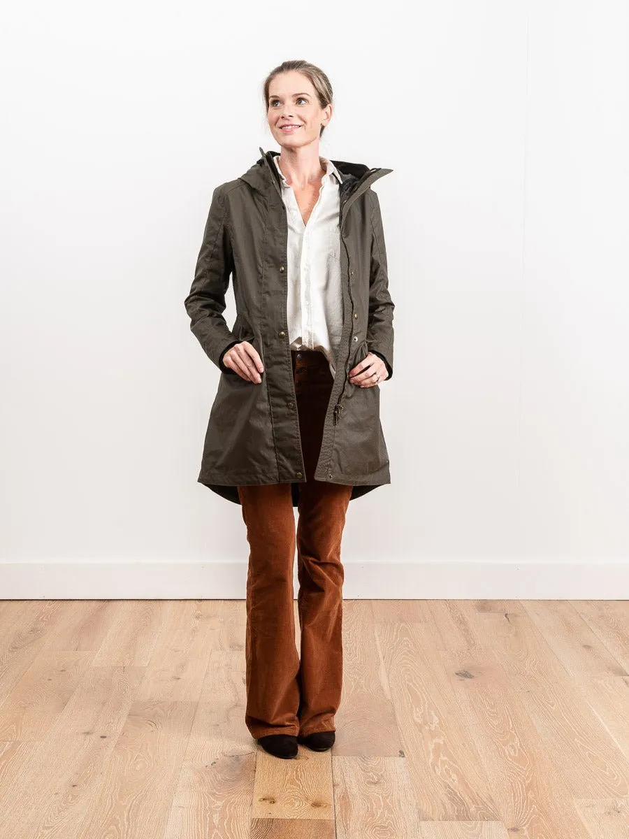 bayford jacket-green smoke