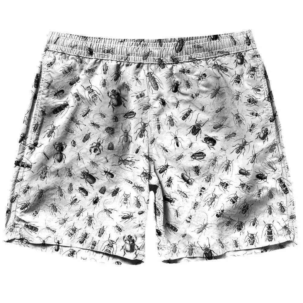 Beetlemania White Shorts