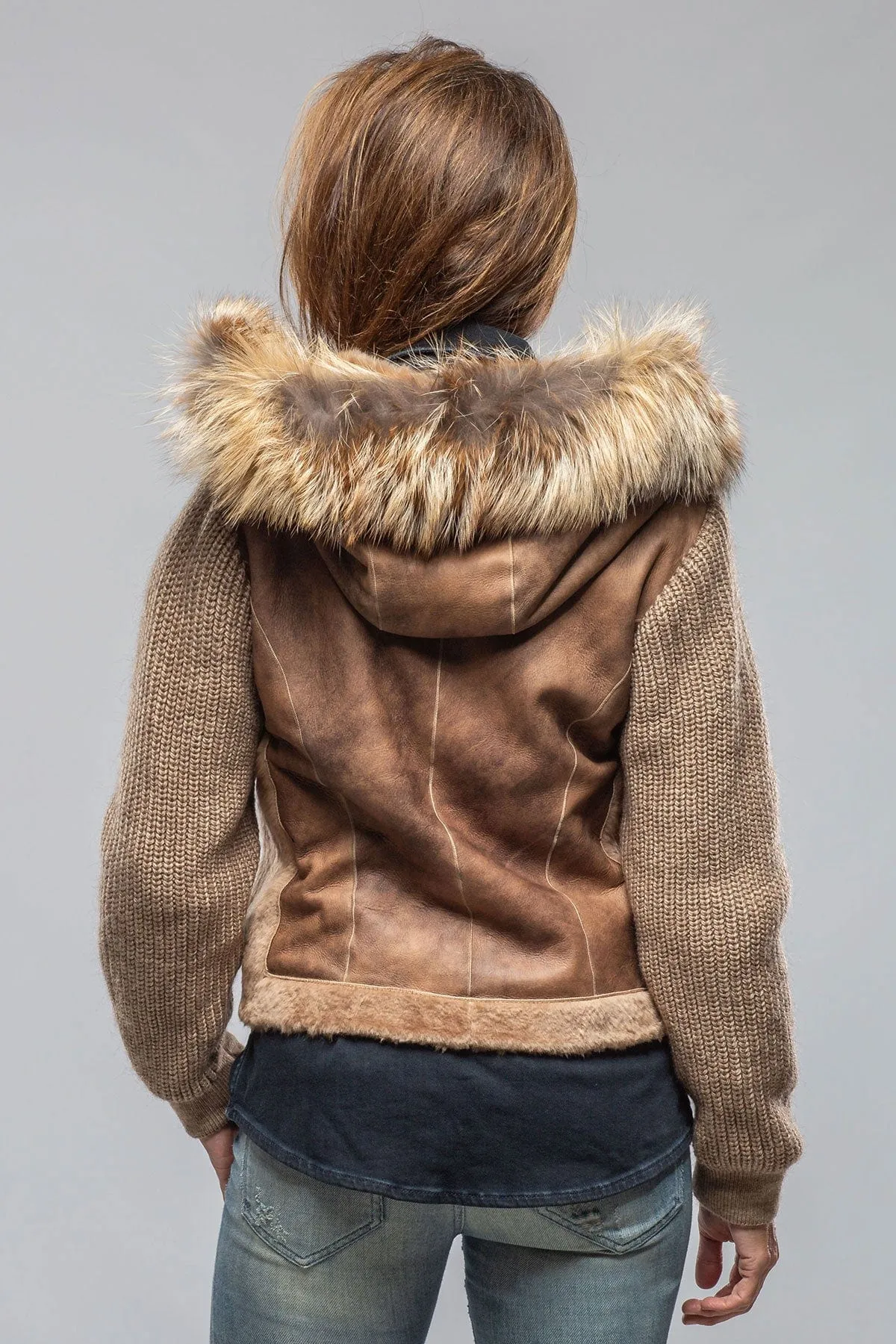 Beki Side Zip Shearling