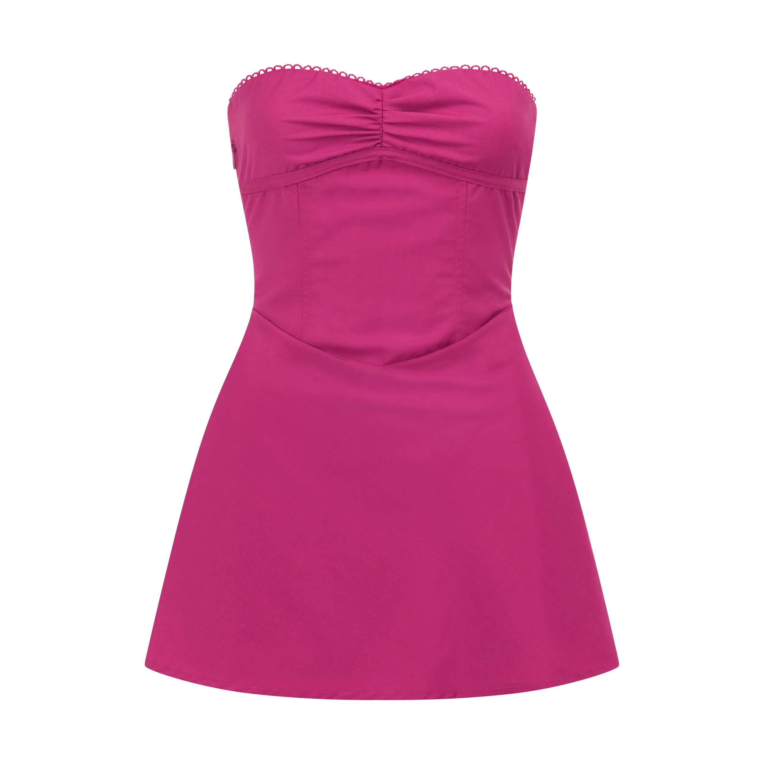 Belle Dress - Fuchsia