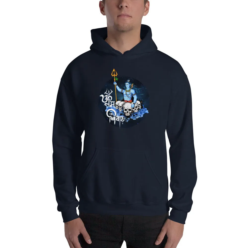 Bengali Unisex Heavy Blend Hooded Sweatshirt - Om Namah Shivay-01