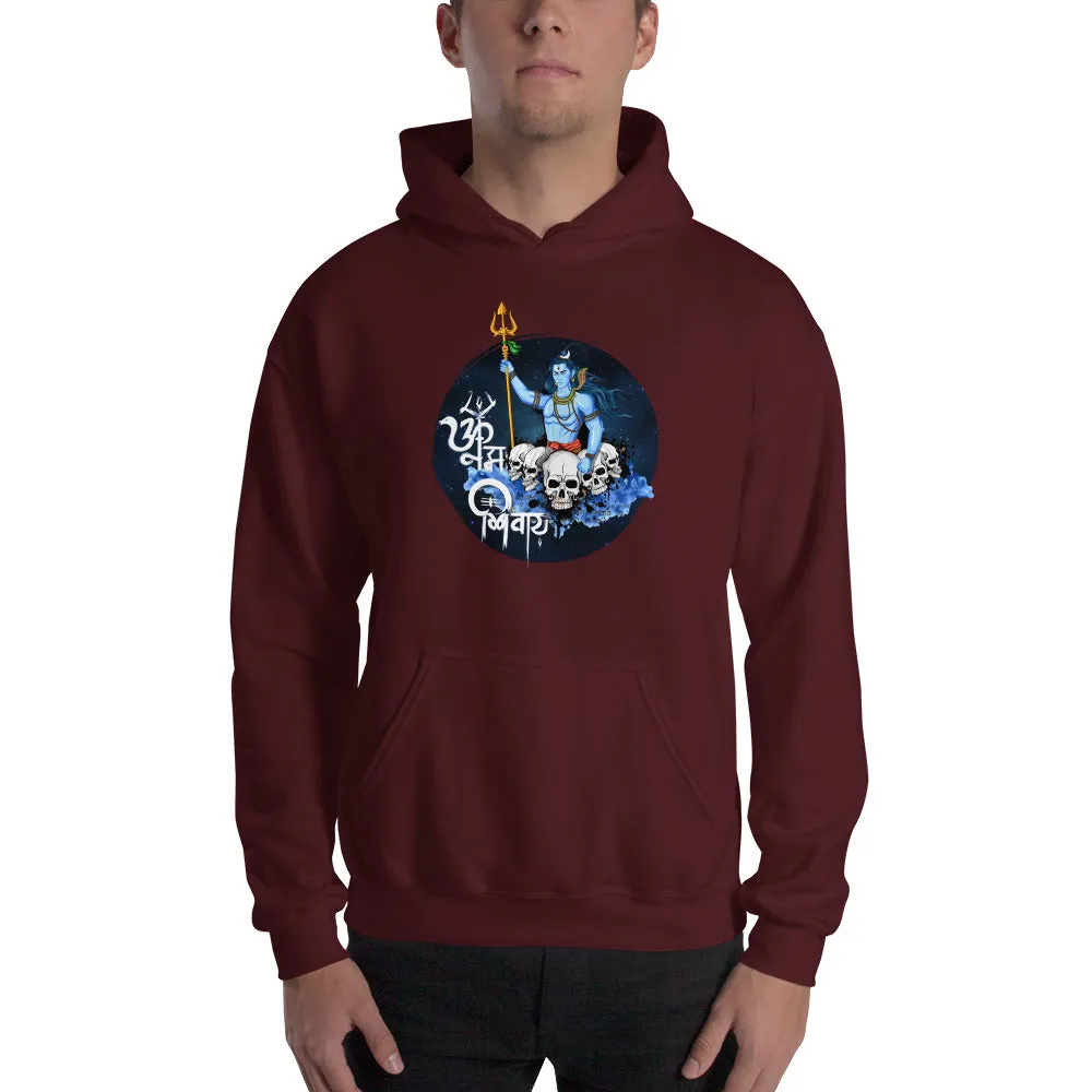 Bengali Unisex Heavy Blend Hooded Sweatshirt - Om Namah Shivay-01