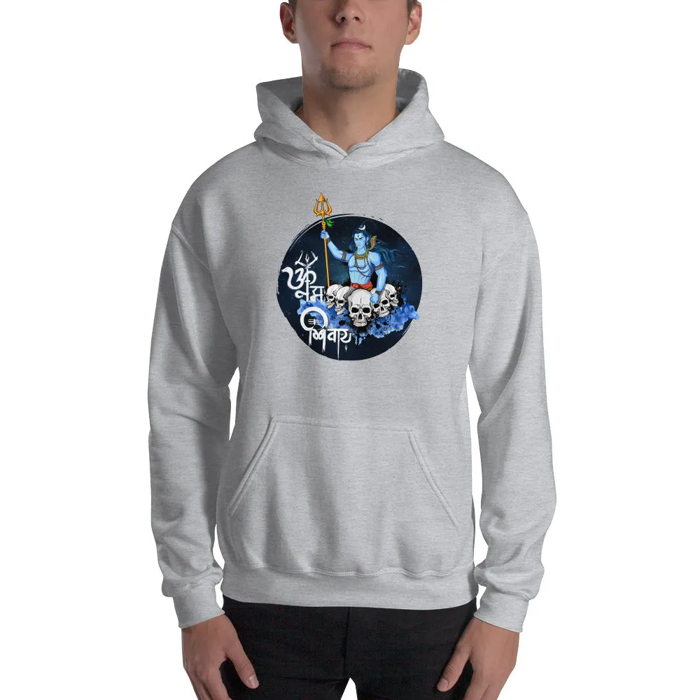 Bengali Unisex Heavy Blend Hooded Sweatshirt - Om Namah Shivay-01