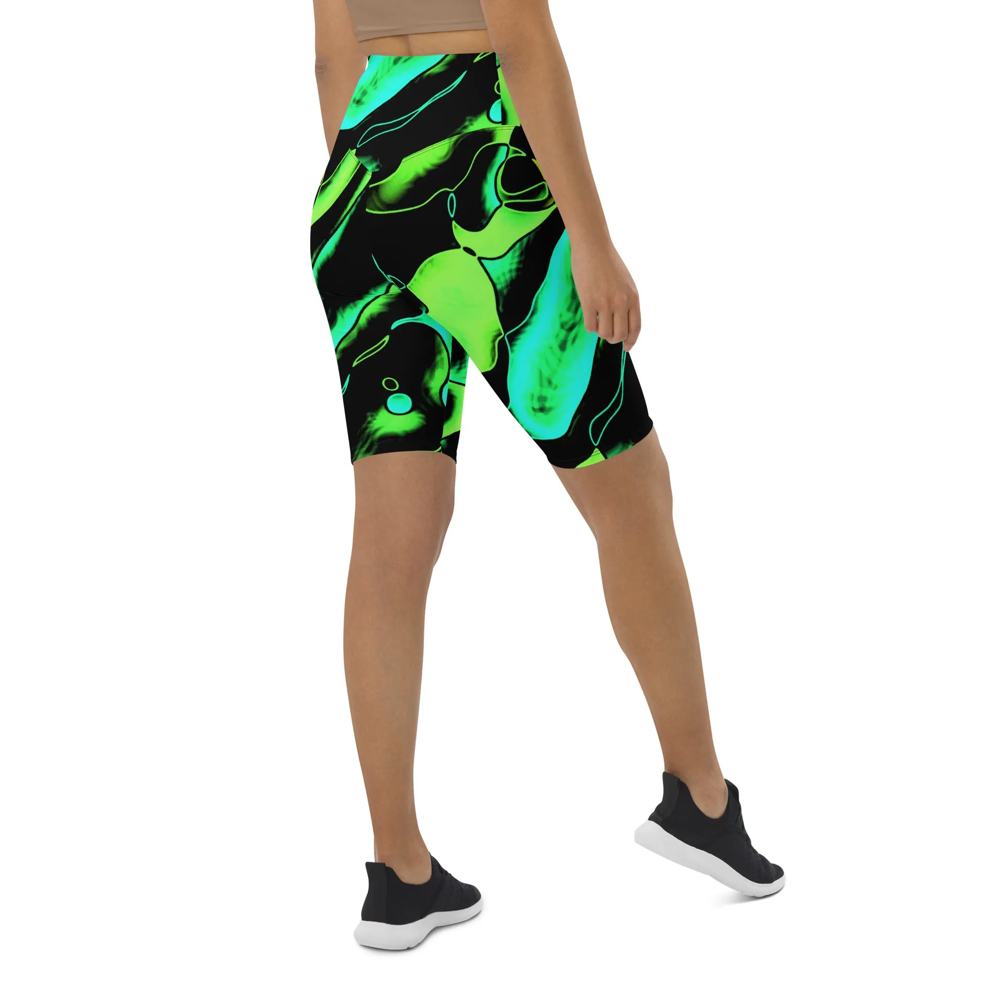 Biker Shorts Colorful Lime