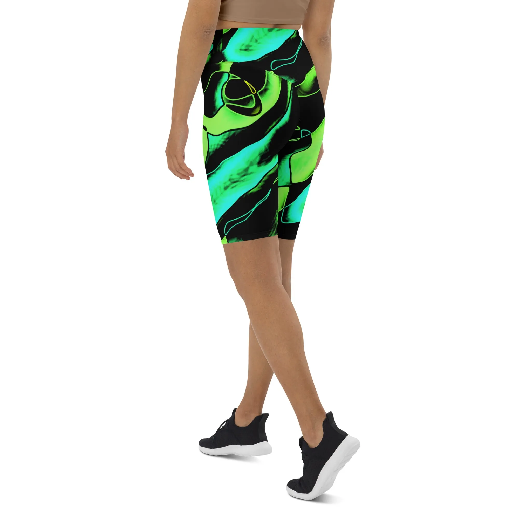 Biker Shorts Colorful Lime