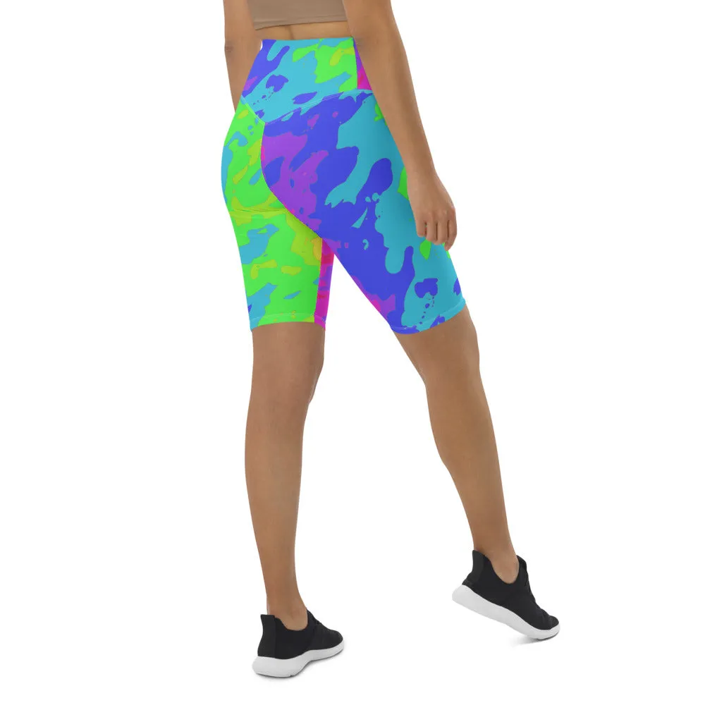 Biker Shorts Tie Dye