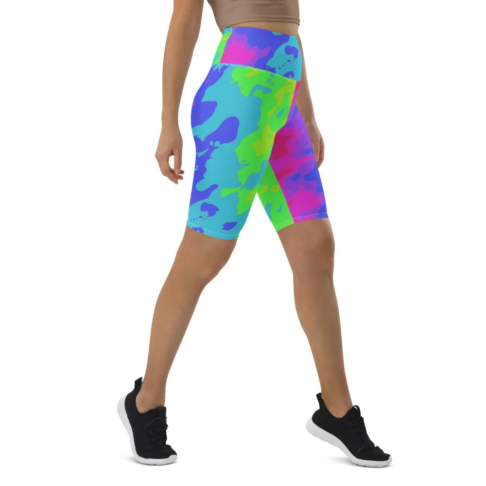 Biker Shorts Tie Dye