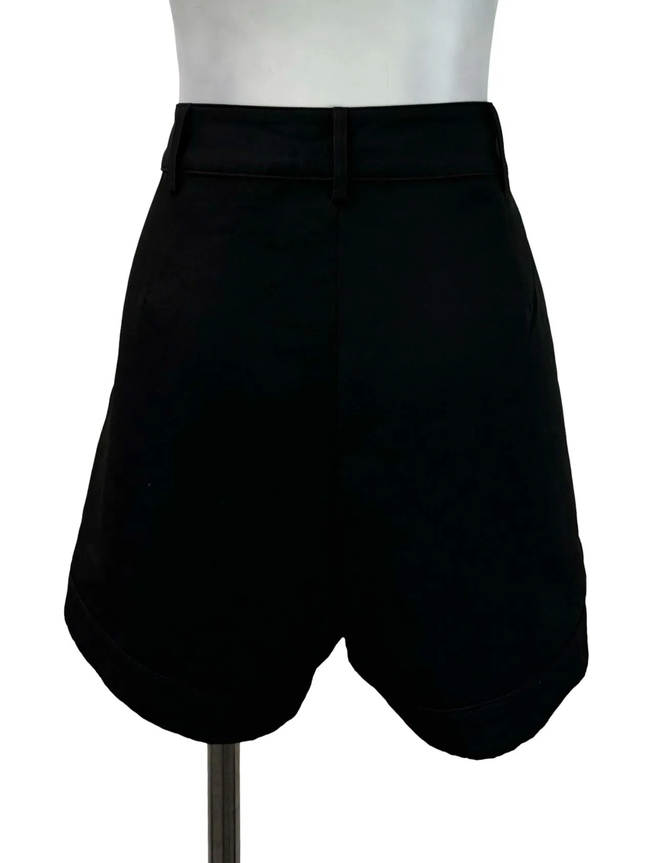 Black Basic Shorts