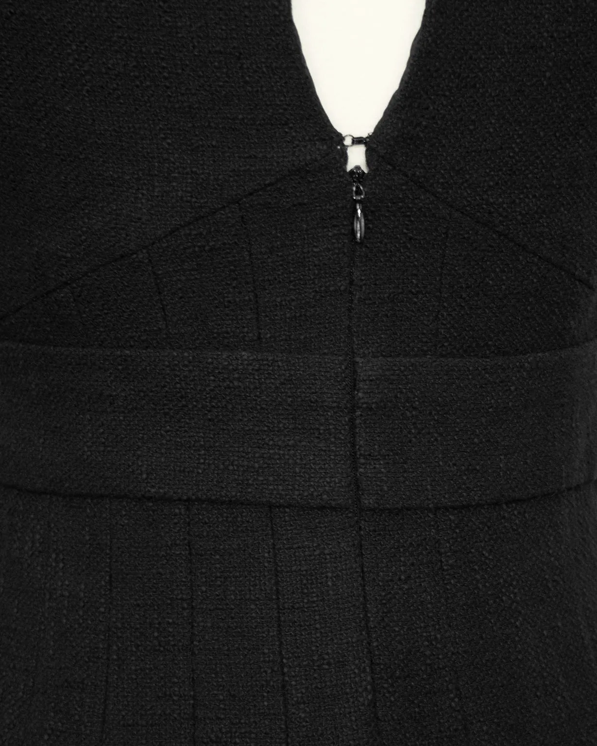 Black Bouclé Off-The-Shoulder LBD from 2007