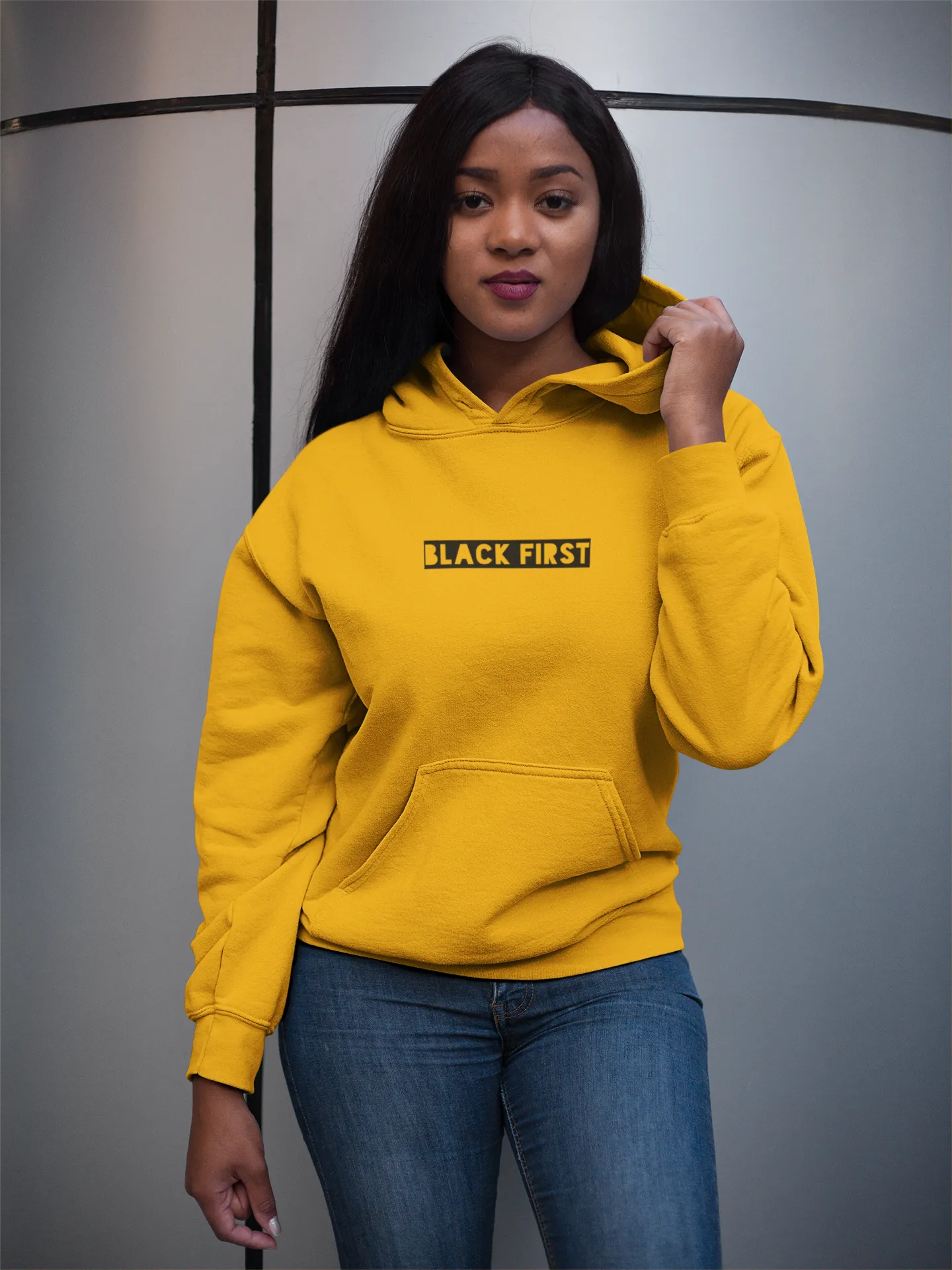 Black First Hoodie