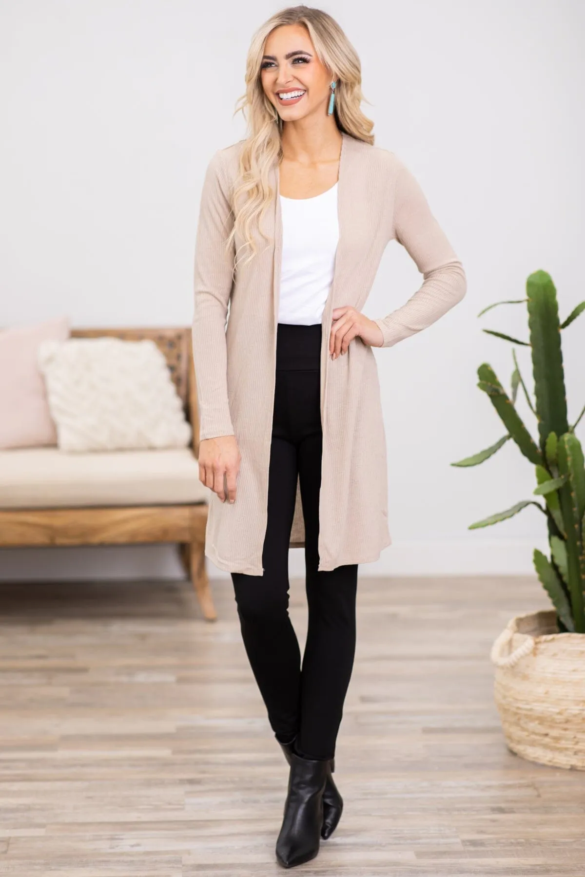 Black High Waist Ponte Pants