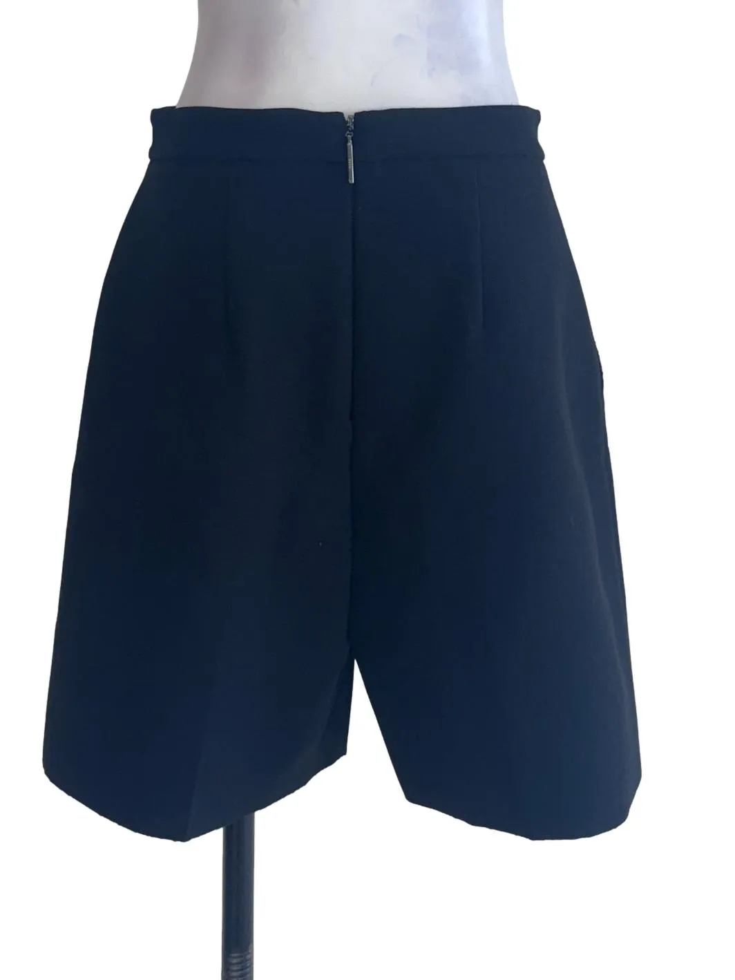 Black Plain Shorts
