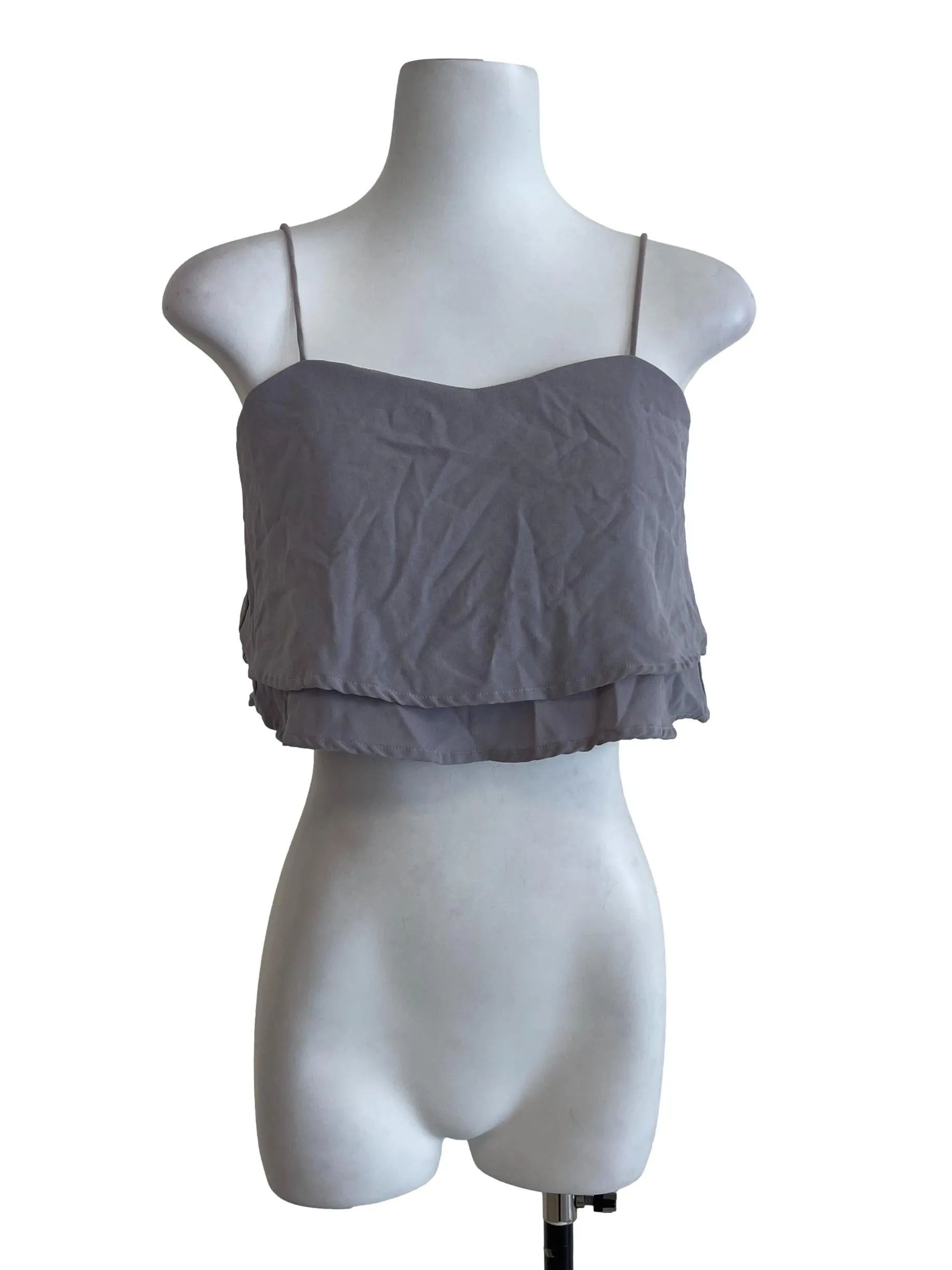 Black Pleated Miniskort