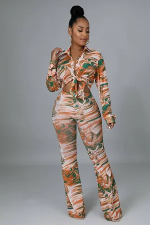 Blended Colors Pant Set