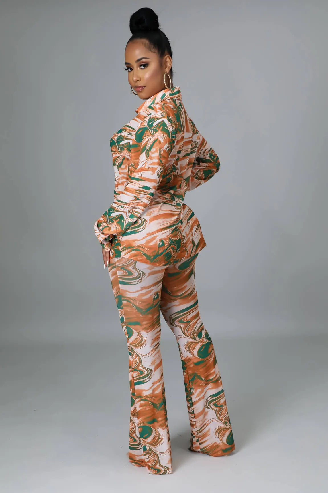 Blended Colors Pant Set
