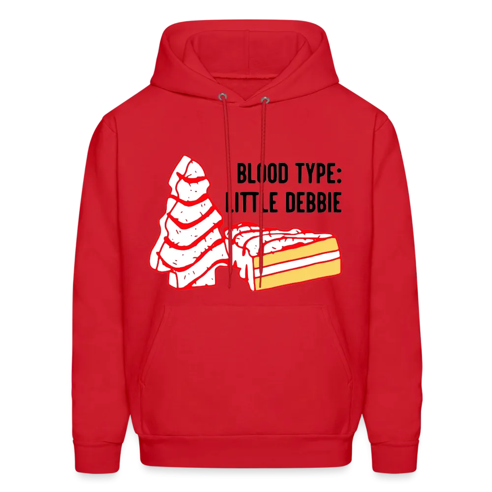 Blood Type Little Debbie Hoodie Version 2