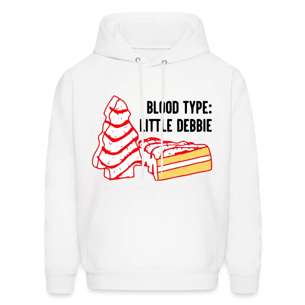 Blood Type Little Debbie Hoodie Version 2