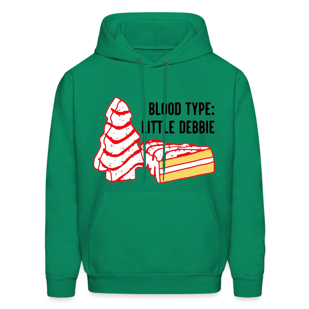 Blood Type Little Debbie Hoodie Version 2