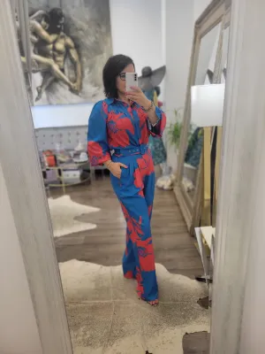 BLUE AND RED SET