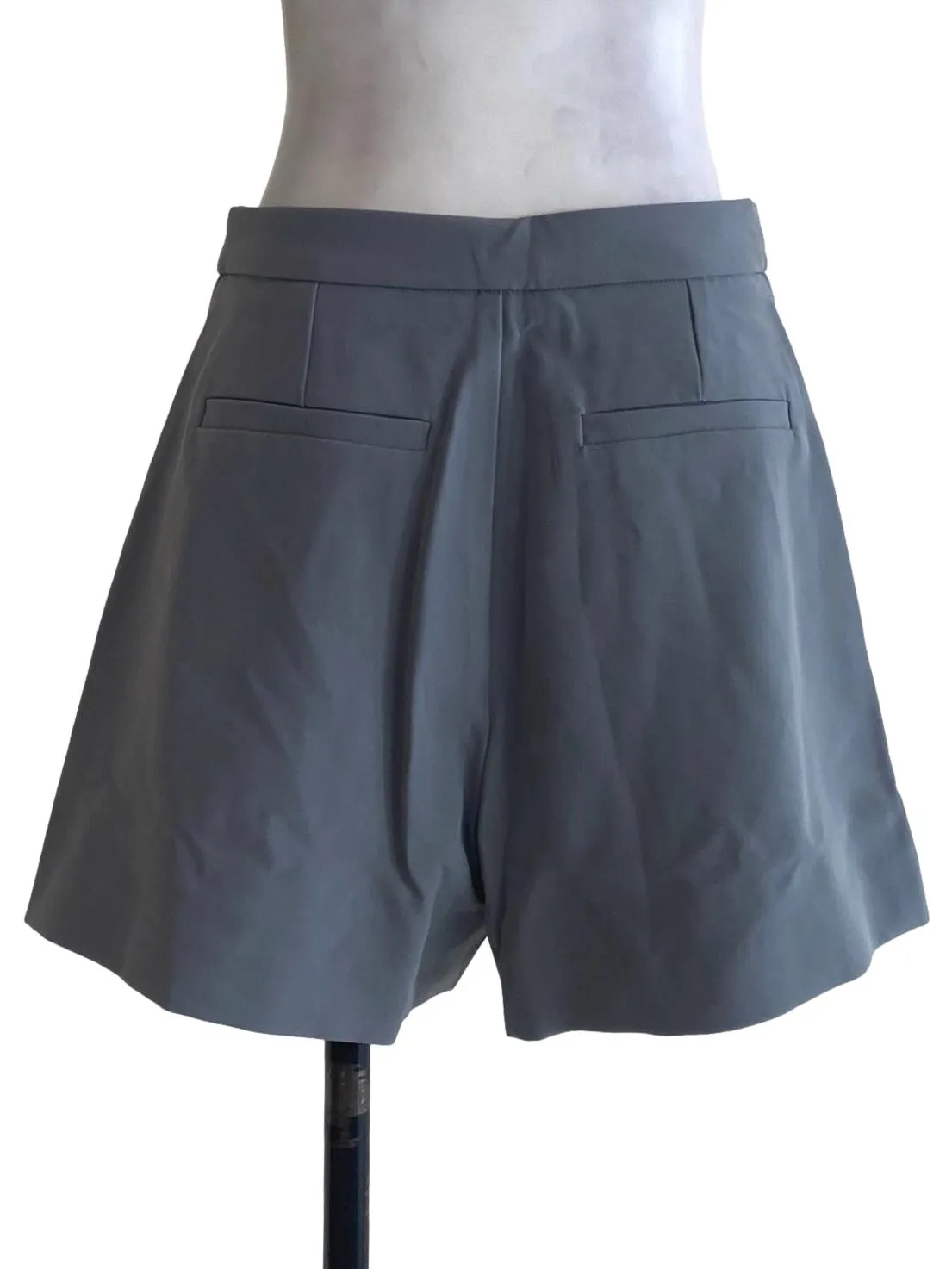 Blue Buckled Shorts
