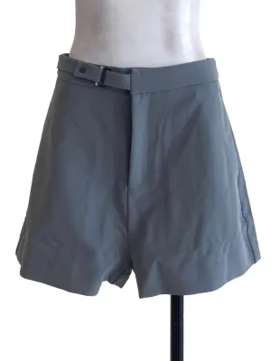 Blue Buckled Shorts