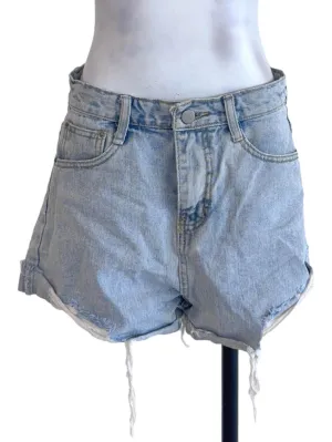 Blue Denim Shorts