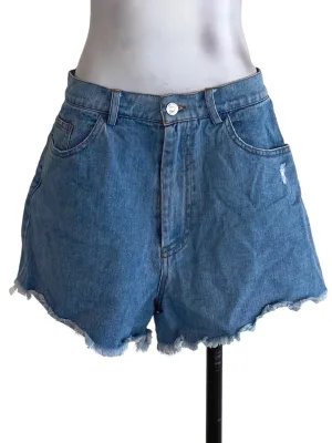 Blue Denim Shorts