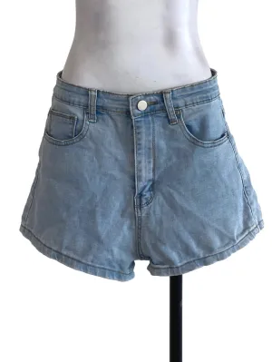 Blue Denim Shorts