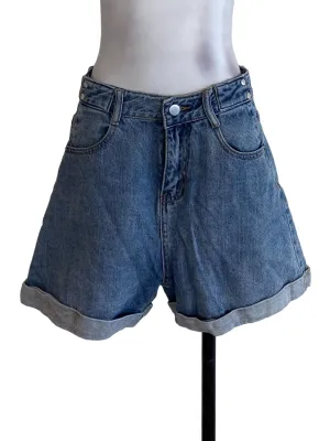 Blue Denim Shorts